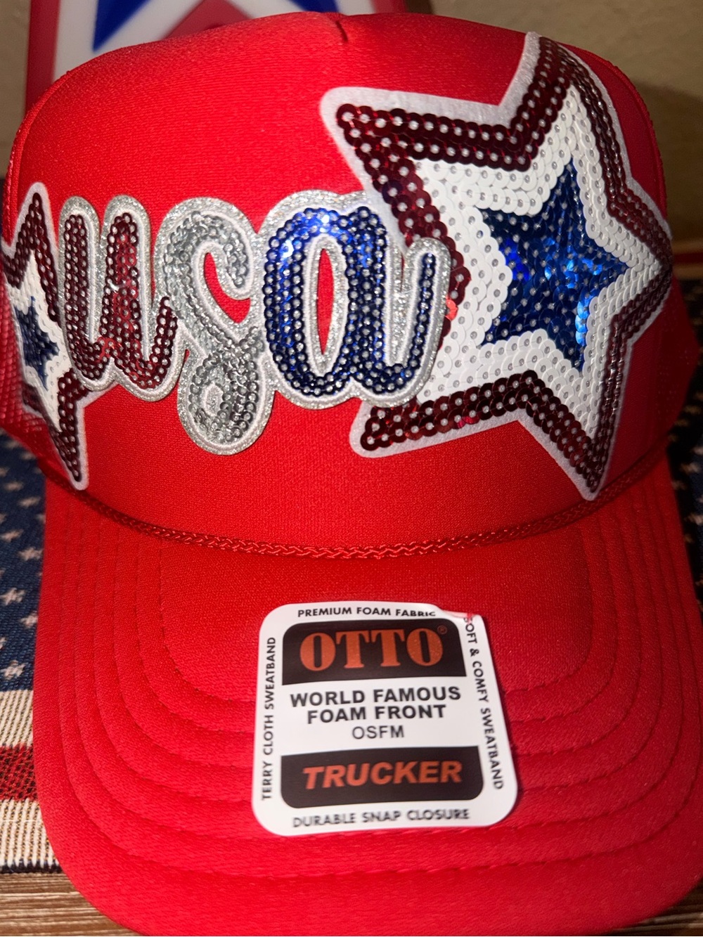 Custom OTTO USA Trucker Hat